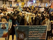 تجمع مردم خلخال در انزجار از حمله اسرائیل به کنسولگری ایران