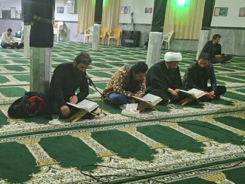 تصاویر/برگزاری مراسم عزاداری شهادت امام علی (ع) در مسجد جامع شهر دزج