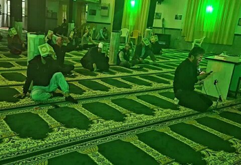 تصاویر/برگزاری مراسم عزاداری شهادت امام علی (ع) در مسجد جامع شهر دزج