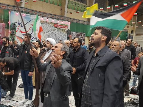 تصاویر/ تجمع مردم کاشان در محکومیت حادثه تروریستی دمشق