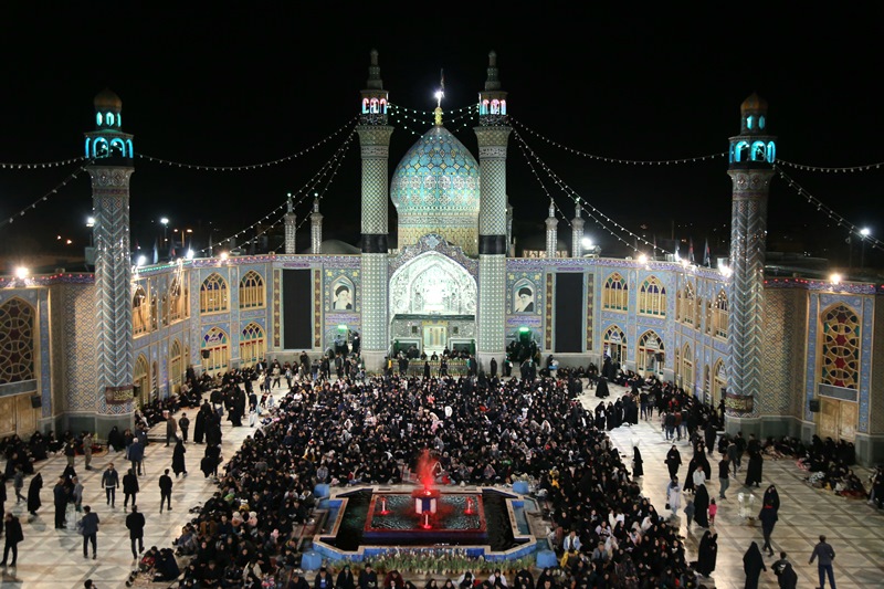 تصاویر/ مراسم احیای شب بیست و سوم ماه مبارک رمضان در آستان مقدس هلال بن علی (ع) آران و بیدگل