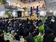 تصاویر/ مراسم احیای شب ۲۳ رمضان در مدرسه علمیه ریحانة‌الرسول علیهاالسلام ارومیه