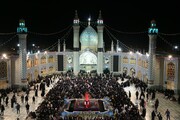 کلیپ| شب قدر در جوار گلزار شهدای آستان مقدس هلال بن علی (ع) آران و بیدگل