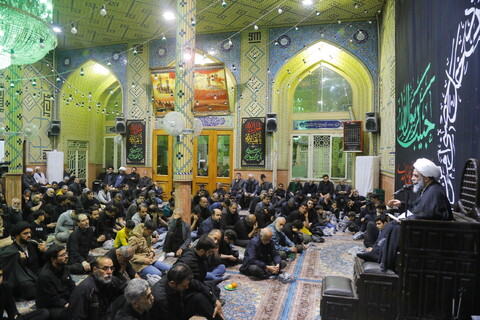 تصاویر / مراسم احیاء شب بیست و سوم ماه زمضان در تکیه حاج سید حسن