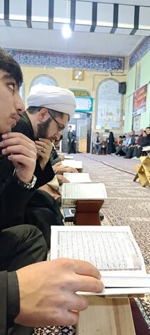 تصاویر/ برگزاری محفل  انس با قرآن در مسجد حضرت فاطمه الزهرا سلام الله علیها شهر شهرستان سلماس