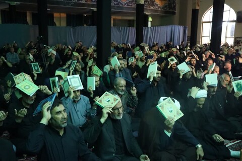 تصاویر/ مراسم احیای شب بیست و سوم ماه مبارک رمضان در زنجان