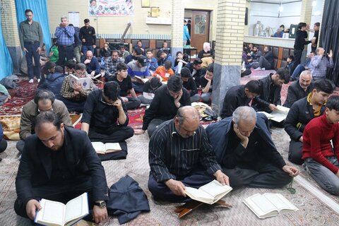 تصاویر / مراسم احیای شب بیست و سوم در مسجد یازهرا (س) ارومیه