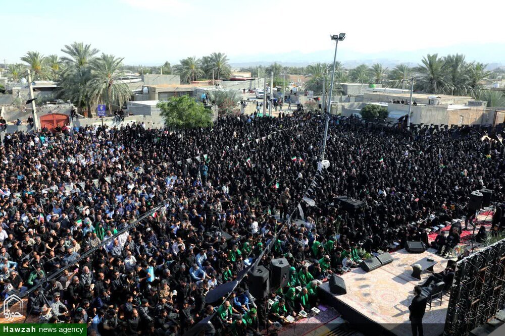 روستایی کوچک در بوشهر که محفلی ۸ هزار نفری در دل خود جای داد+ عکس