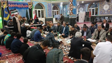 تصاویر/ محفل انس با قرآن  در مسجد باب الحوائج علیه السلام  شهرستان سلماس