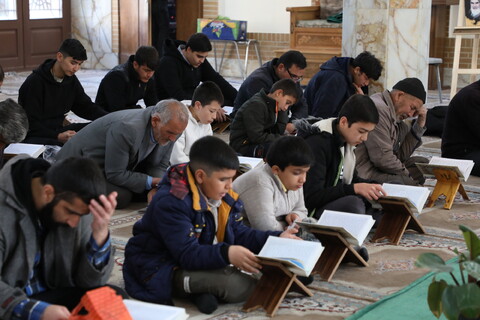 مراسم جزءخوانی قرآن کریم در حرم زینبیه(س)  اصفهان