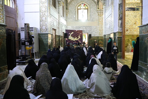 مراسم جزءخوانی قرآن کریم در حرم زینبیه(س)  اصفهان