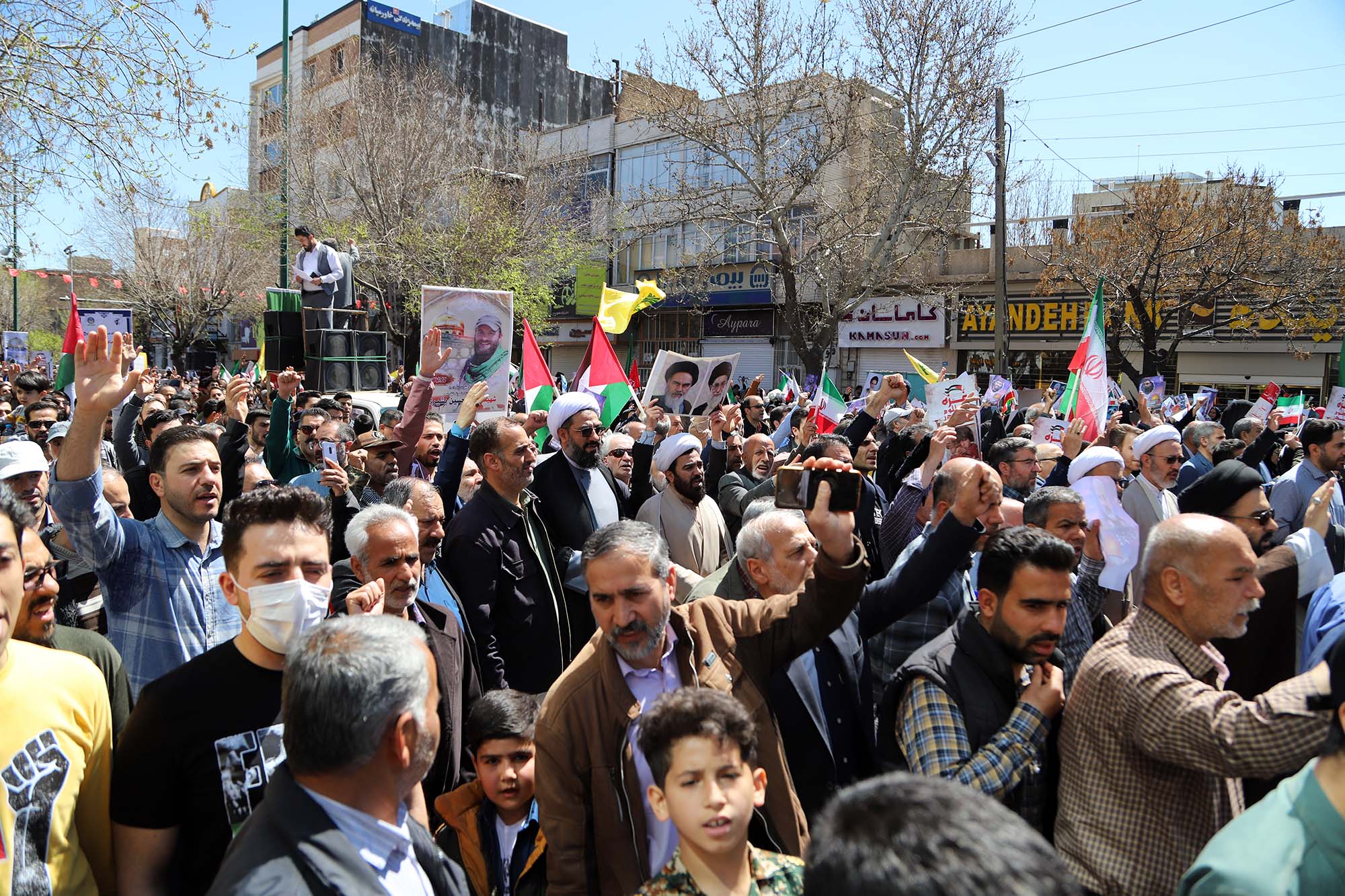 تصاویر / راهپیمایی روز جهانی قدس در همدان