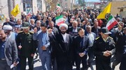 تصاویر/ خروش انقلابی مردم شاهرود در حمایت از فلسطین