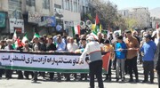 کلیپ | حضور پرشور مردم شهر اراک در راهپیمایی روز قدس