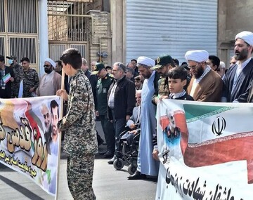 تصاویر/ راهپیمایی روز قدس در سردرود