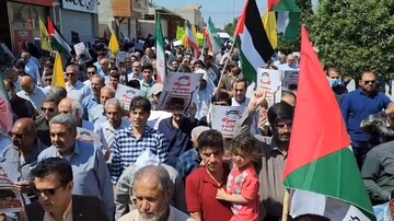 فیلم | راهپیمایی روز قدس در آبپخش