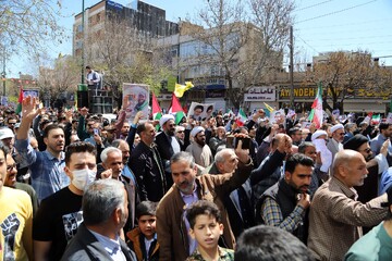 تصاویر / راهپیمایی روز جهانی قدس در همدان