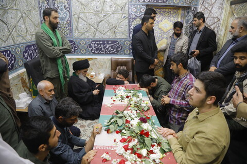 تصاویر /  وداع جانسوز مردم قم با شهید مهندس محسن صداقت