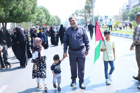 تصاویر|طنین فریاد استکبار‌ستیزی مردم بندرعباس در روز جهانی قدس