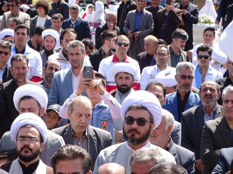 تصاویر/ راهپیمایی روز قدس در شهرستان چهاربرج
