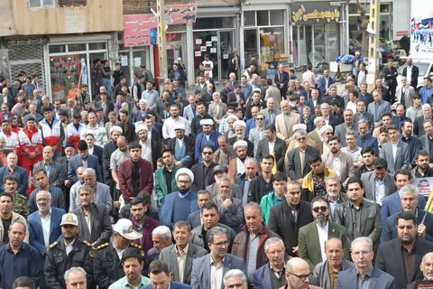 تصاویر/ حضور پرشور و حماسی مردم شهرستان شوط در راهپیمایی روز جهانی قدس