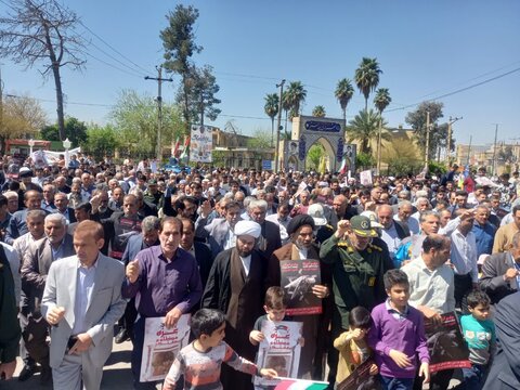 تصاویر راهپیمایی روز جهانی قدس در پلدختر