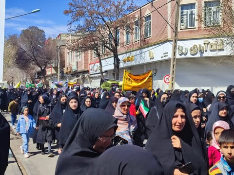 تصاویر/ راهپیمایی روز قدس در سراب