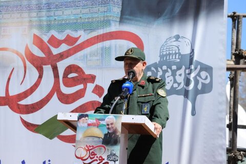 تصاویر/ راهپیمایی باشکوه مردم سنندج در روز جهانی قدس