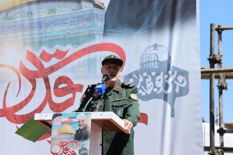 تصاویر/ راهپیمایی باشکوه مردم سنندج در روز جهانی قدس