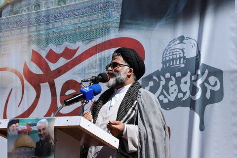 تصاویر/ راهپیمایی باشکوه مردم سنندج در روز جهانی قدس