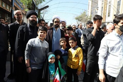 تصاویر/ راهپیمایی باشکوه مردم سنندج در روز جهانی قدس