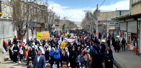 تصاویر/ حضور پرشور اقشار مختلف مردم در راهپیمایی یوم الله روز قدس شهرستان چالدران