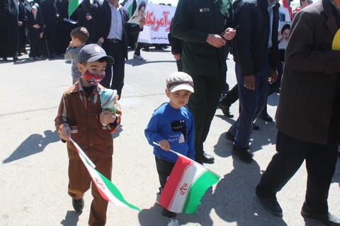تصاویر/ راهپیمایی روز قدس در ایجرود