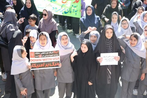 تصاویر/ راهپیمایی روز جهانی قدس در شهرستان قروه