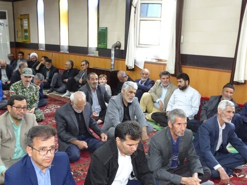 تصاویر/ اقامه نماز جمعه امروز شهرستان چهاربرج