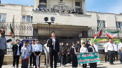 تصاویر/ راهپیمایی روز جهانی قدس در شهرستان نقده