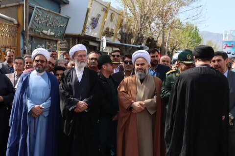 تصاویر/ راهپیمایی روز جهانی قدس در شهرستان نقده