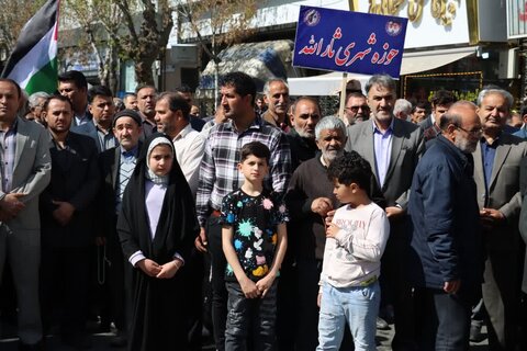 تصاویر/ راهپیمایی روز جهانی قدس در شهرستان نقده