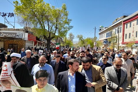 راهپیمایی «روز جهانی قدس» در کرمانشاه