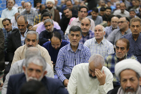 تصاویر نماز جمعه یزد در روز قدس