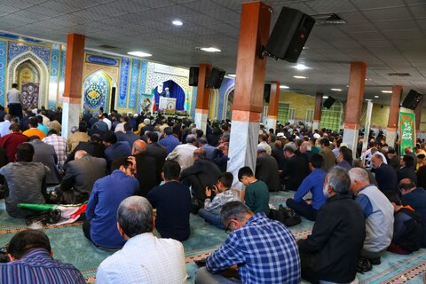 تصاویر/اقامه نماز جمعه در ماهدشت