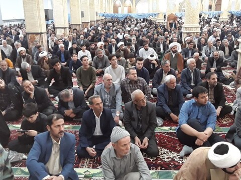 تصاویر/ اقامه نماز جمعه شهرستان بناب