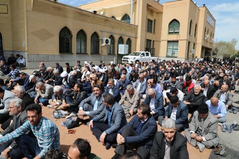 تصاویر/  آیین عبادی سیاسی نماز جمعه ارومیه