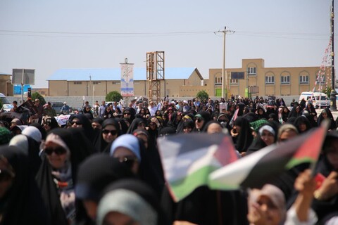 عکس/ راهپیمایی روز جهانی قدس در اهرم