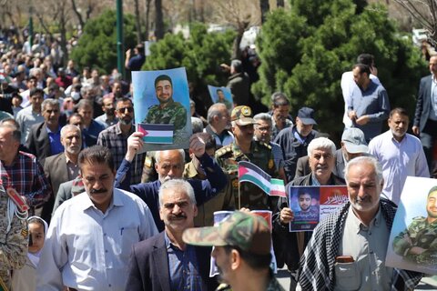 تصاویر حضور مردم بروجرد در راهپیمایی روز جهانی قدس