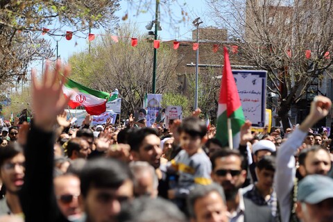 تصاویر / راهپیمایی روز جهانی قدس در همدان