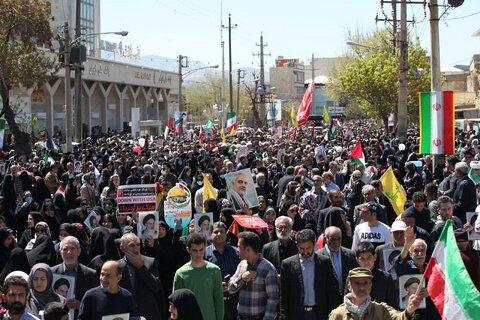 تصاویر/ نماینده ولی‌فقیه در استان کرمانشاه در راهپیمایی «روز جهانی قدس»