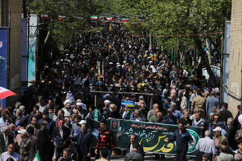 خروش مردم اصفهان در راهپیمایی روز قدس
