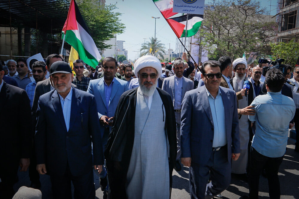 طوفان الاحرار به بوشهر رسید+عکس