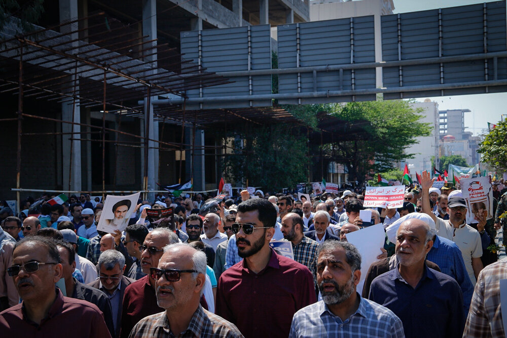 طوفان الاحرار به بوشهر رسید+عکس